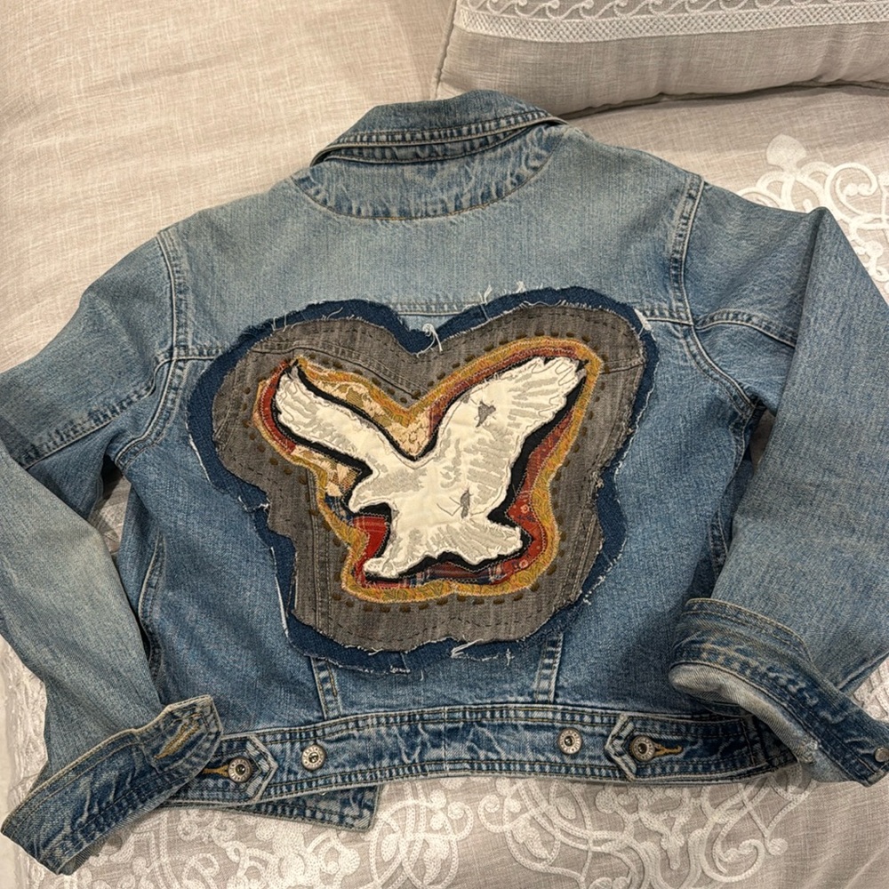 Hand crafted Jean jacket